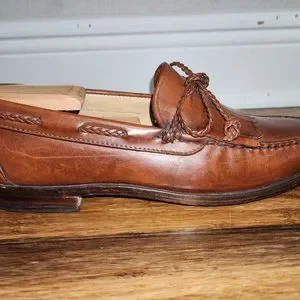 Allen Edmonds Yorkshire Leather Loafers 8.5 ALLEN EDMONDS NOTTINGHAM BROWN LEATHER LOAFERS MENS SIZE  main image 4